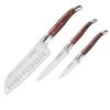 Trudeau Laguiole Rosewood 3 Piece Starter Knife Set