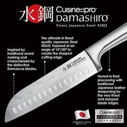 CUTLERY Cuisine::pro Damashiro Bodo Knife Block 10Pc