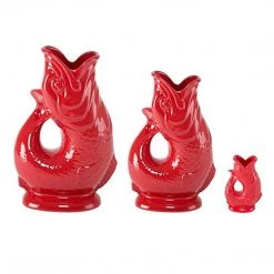 Wade Ceramics COFFEE & TEA Gluggle Jug Irish Flag Extra Large, 10-Inch, 38 Fluid Ounce Capacity