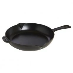 Staub Cast Iron 12'' Fry Pan - Matte Black COOKWARE