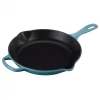 COOKWARE Le Creuset 10.25'' Signature Iron Handle Skillet - Caribbean
