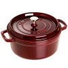 Staub Cast Iron 13.25-Quart Round Cocotte - Grenadine