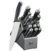 J.A. Henckels International Silvercap14-Piece Knife Block Set