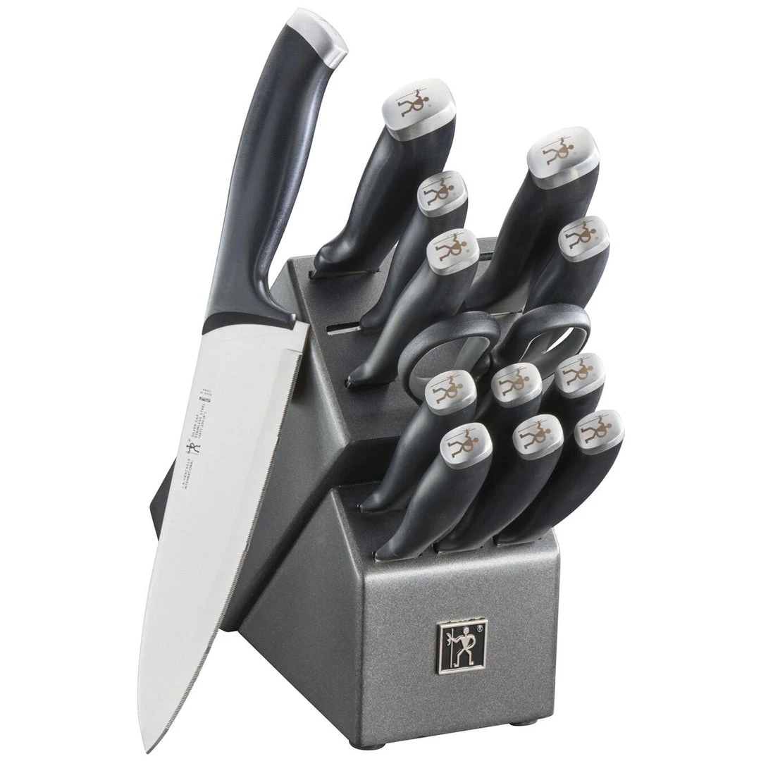 J.A. Henckels International Silvercap14-Piece Knife Block Set 3 J.A. Henckels International Silvercap14-Piece Knife Block Set