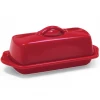 Chantal Full-Size 8.5'' Butter Dish - True Red SALE SPECIALS