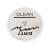 RSVP Endurance Stainless Steel Rotating Clean Or Dirty Dishwasher Magnet