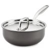 COOKWARE Breville Thermo Pro® Hard Anodized 2.5-Quart Covered Saucier