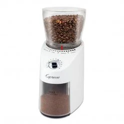 Capresso Infinity Plus Commercial Grade Burr Grinder - White ELECTRICS