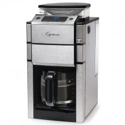 ELECTRICS Capresso Team Pro Plus Coffee Maker, Glass Carafe, 12 Cup, Silver
