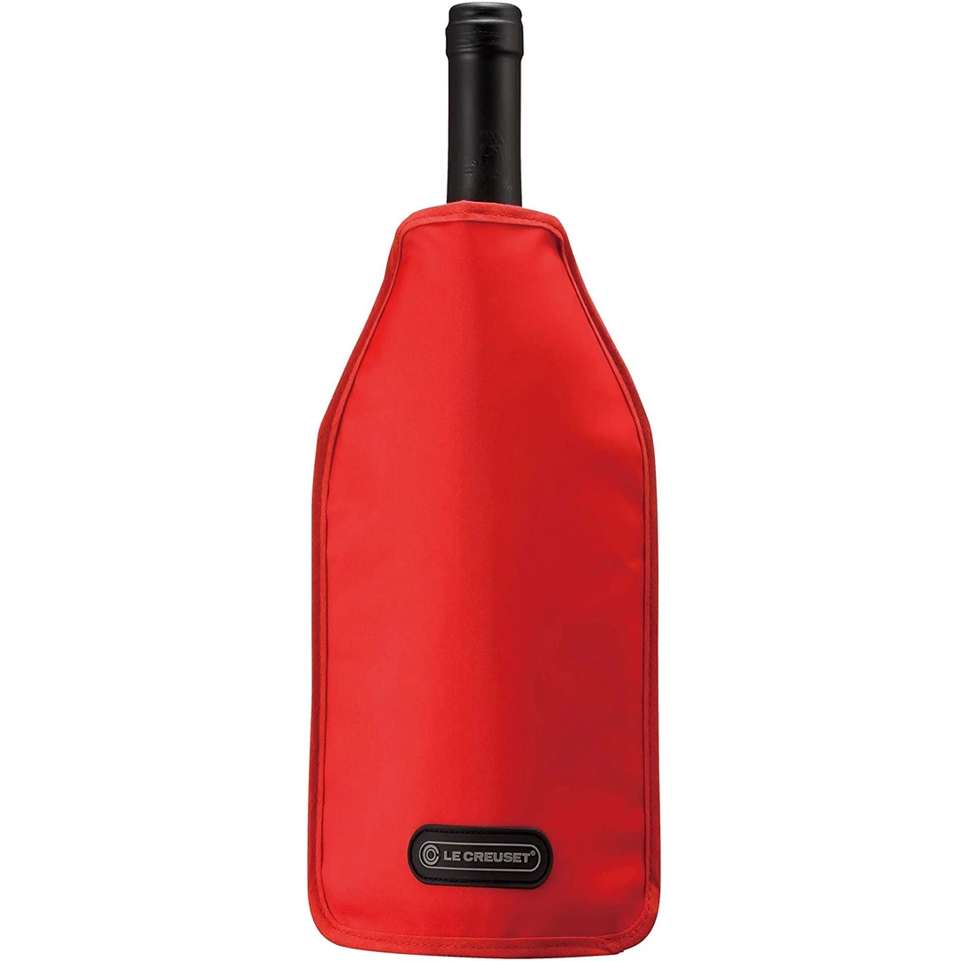 LeCreuset Le Creuset Wine Cooler Sleeve - Cerise 3 LeCreuset Le Creuset Wine Cooler Sleeve - Cerise