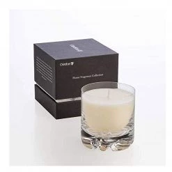 Orrefors Erik Candle, Blushing Pink, 3.5" X 3.4"