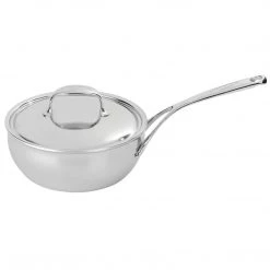 COOKWARE Demeyere Atlantis 7-Ply 2.1-Quart Stainless Steel Saucier