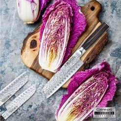 Cuisine::pro Damashiro Emperor Santoku Set 3Pc CUTLERY