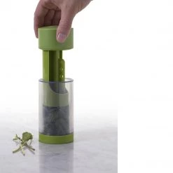 Microplane Herb Grinder And Leaf Stripper Seasoning Herb Mill (Green) COOKS TOOLS