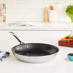 Le Creuset 12'' Nonstick Stainless Steel Fry Pan