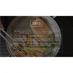 Hammer Stahl Heritage Steel 8 Piece Core Cookware Set - Titanium