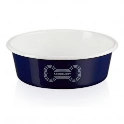 Le Creuset 6 Cup Large Dog Bowl - Dark Blue