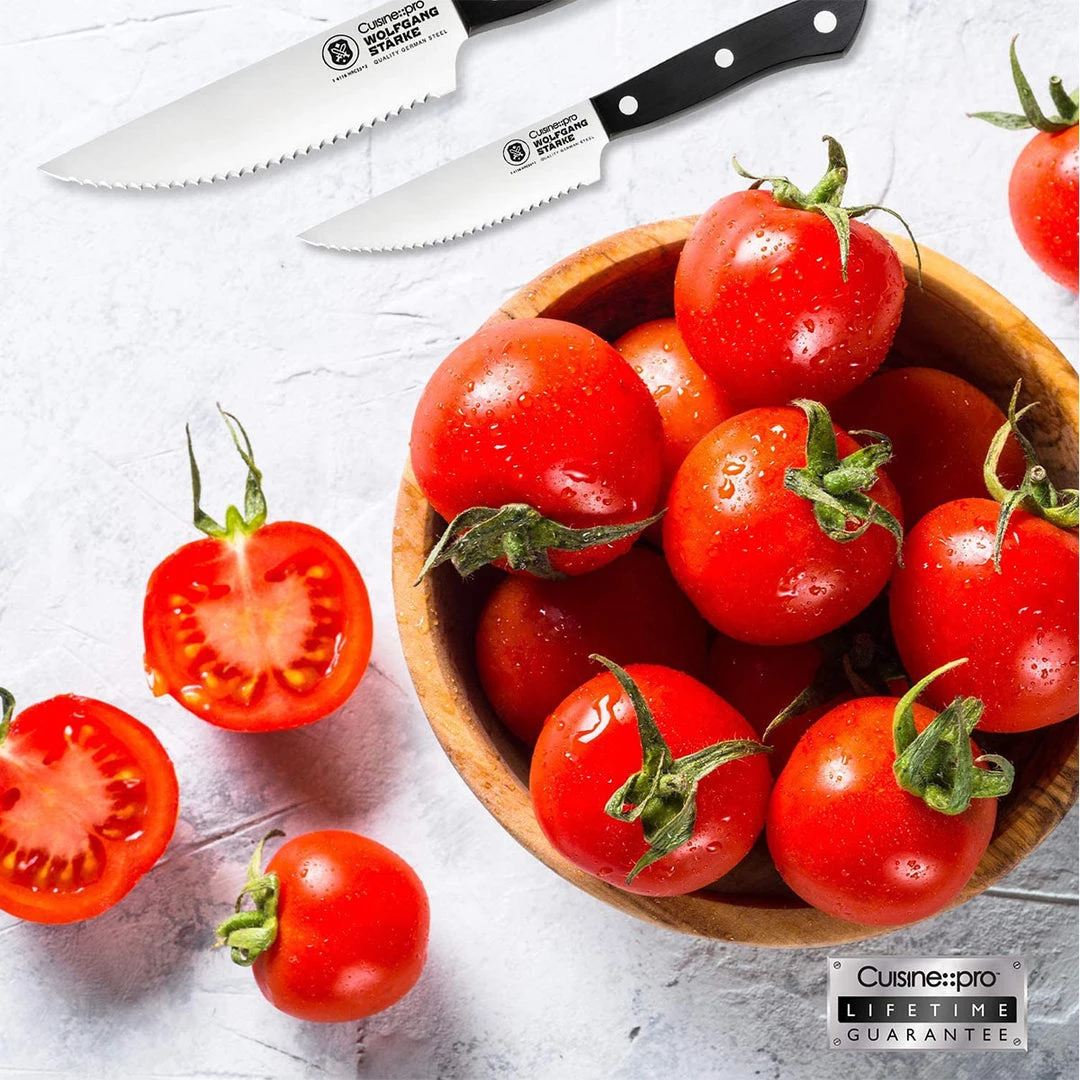 Cuisine::pro Wolfgang Starke Steak Knife Set/4 CUTLERY 7 Cuisine::pro Wolfgang Starke Steak Knife Set/4 CUTLERY
