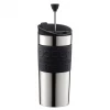Bodum 15-Ounce Travel French Press Mug - Black COOKWARE