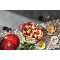 COOKWARE Le Creuset 3.75 Qt. Signature Oval Casserole - Cerise 11 COOKWARE Le Creuset 3.75 Qt. Signature Oval Casserole - Cerise
