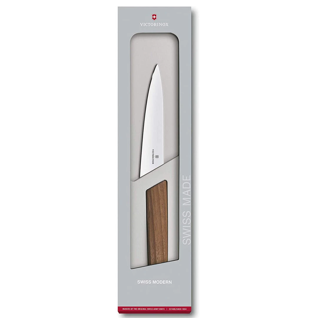 Victorinox Swiss Modern 6" Chef's Knife, Blade, Walnut CUTLERY 10 Victorinox Swiss Modern 6" Chef's Knife, Blade, Walnut CUTLERY
