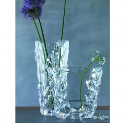 Nachtmann Crystal Sculpture Vase, Round