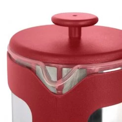 BonJour Coffee & Tea 8-Cup French Press, Red
