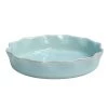 BAKEWARE CASAFINA RUFFLED PIE DISH - BLUE