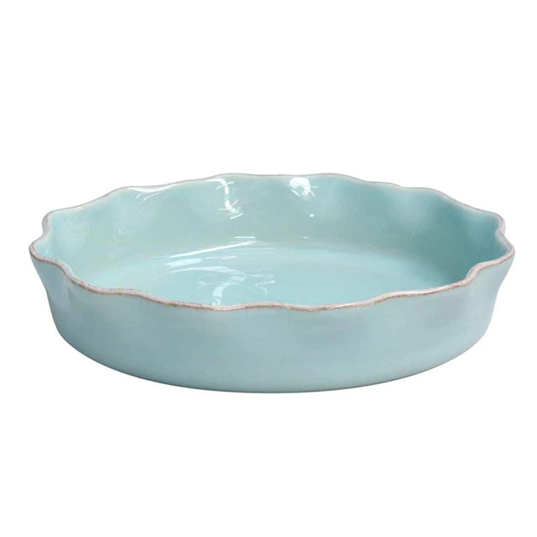 BAKEWARE CASAFINA RUFFLED PIE DISH - BLUE 3 BAKEWARE CASAFINA RUFFLED PIE DISH - BLUE