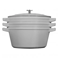 Staub Cast Iron 4-pc Stackable Set - Graphite COOKWARE