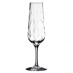 Orrefors Dizzy Diamond Stemware Flute