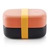Lekue LunchBox-To-Go Travel Container Set, Coral