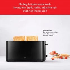 Zwilling J.A. Henckels Toaster - 2 Long Slot (Black)