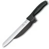 CUTLERY Victorinox Dux Knife, Swiss Classic, Dux Knife, 8.25" Serrated Blade With Adjustable Guide, Black