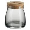 KOSTA BODA BRUK JAR WITH CORK GREY MED HOME