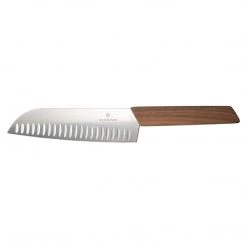 CUTLERY Victorinox Swiss Modern 7"Santoku Granton Blade, Walnut 19 CUTLERY Victorinox Swiss Modern 7