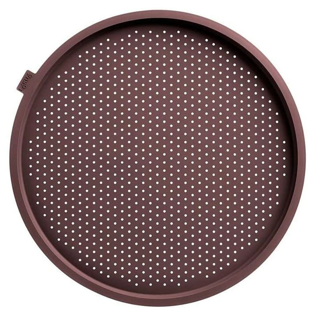 Lekue Perforated Pizza Mat, 14", Brown 4 Lekue Perforated Pizza Mat, 14", Brown