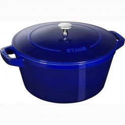Staub Cast Iron 4-pc Stackable Set - Dark Blue COOKWARE