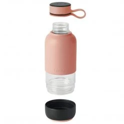 Lekue Bottle To Go Reusable Water Bottle, 20 Ounce, Coral