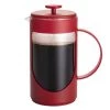 BonJour Coffee & Tea 8-Cup French Press, Red