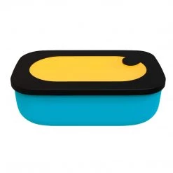 GUZZINI LUNCH BOX WITH CASE Ochre 2,76x7,87x7,87 Inches.