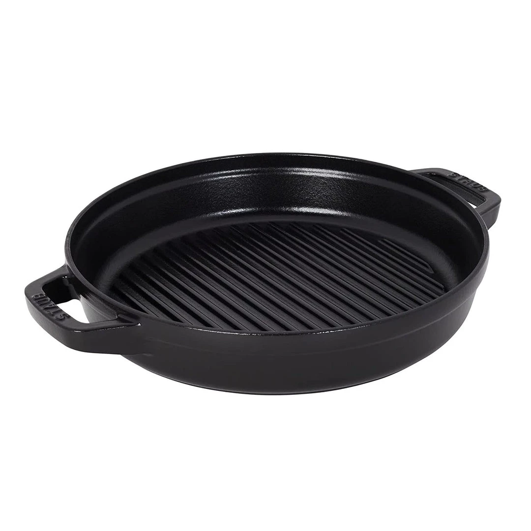 Staub Cast Iron 4-pc Stackable Set - Black 5 Staub Cast Iron 4-pc Stackable Set - Black