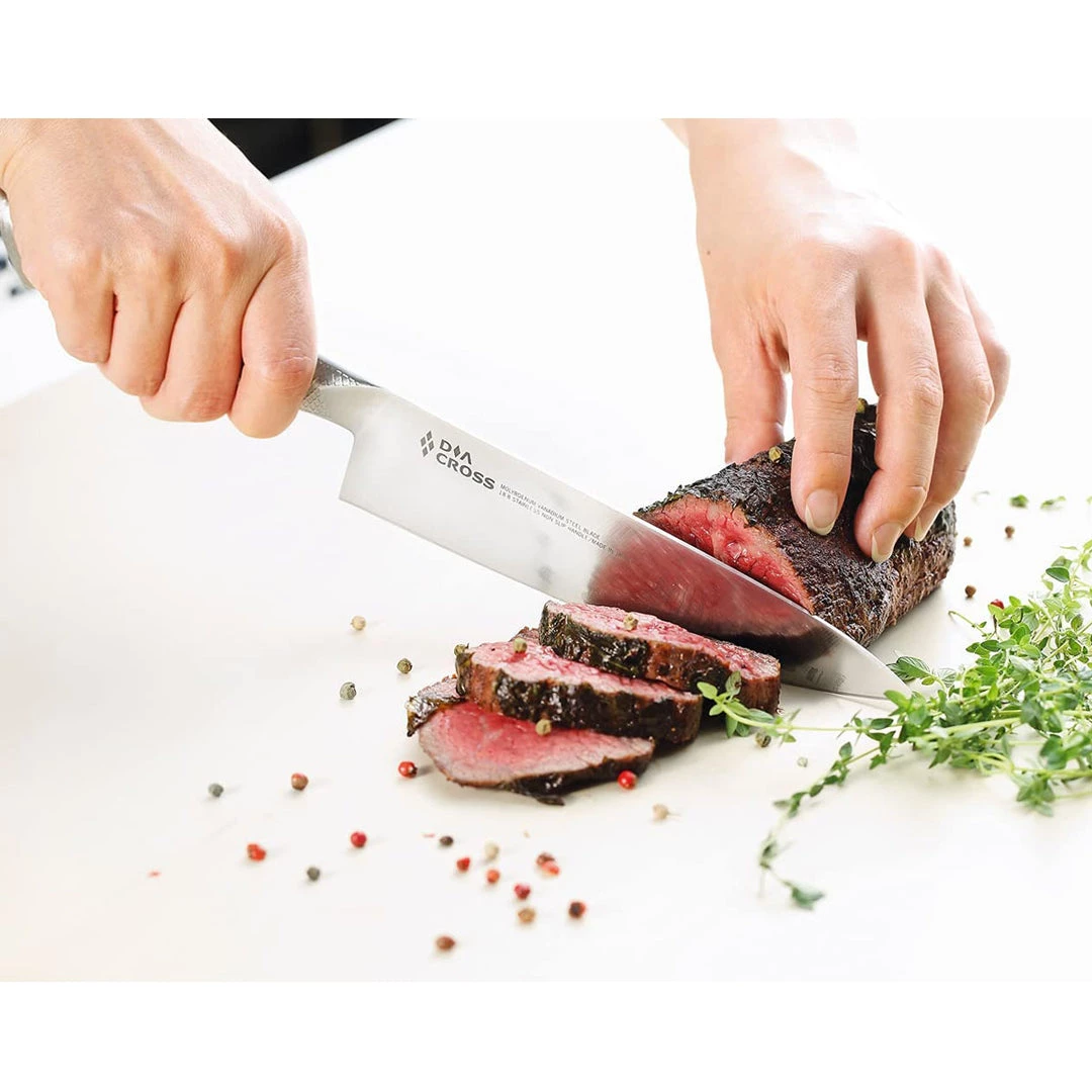 Chroma DIA Cross By Kasumi 7" Chef Knife 4 Chroma DIA Cross By Kasumi 7" Chef Knife