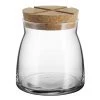 KOSTA BODA BRUK JAR WITH CORK CLEAR MED