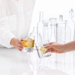 Lekue Diamond Ice Block/Cube Mold (Set Of 2), Clear, 0251200B04C004