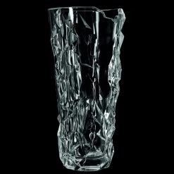 Nachtmann Crystal Sculpture Vase, Round