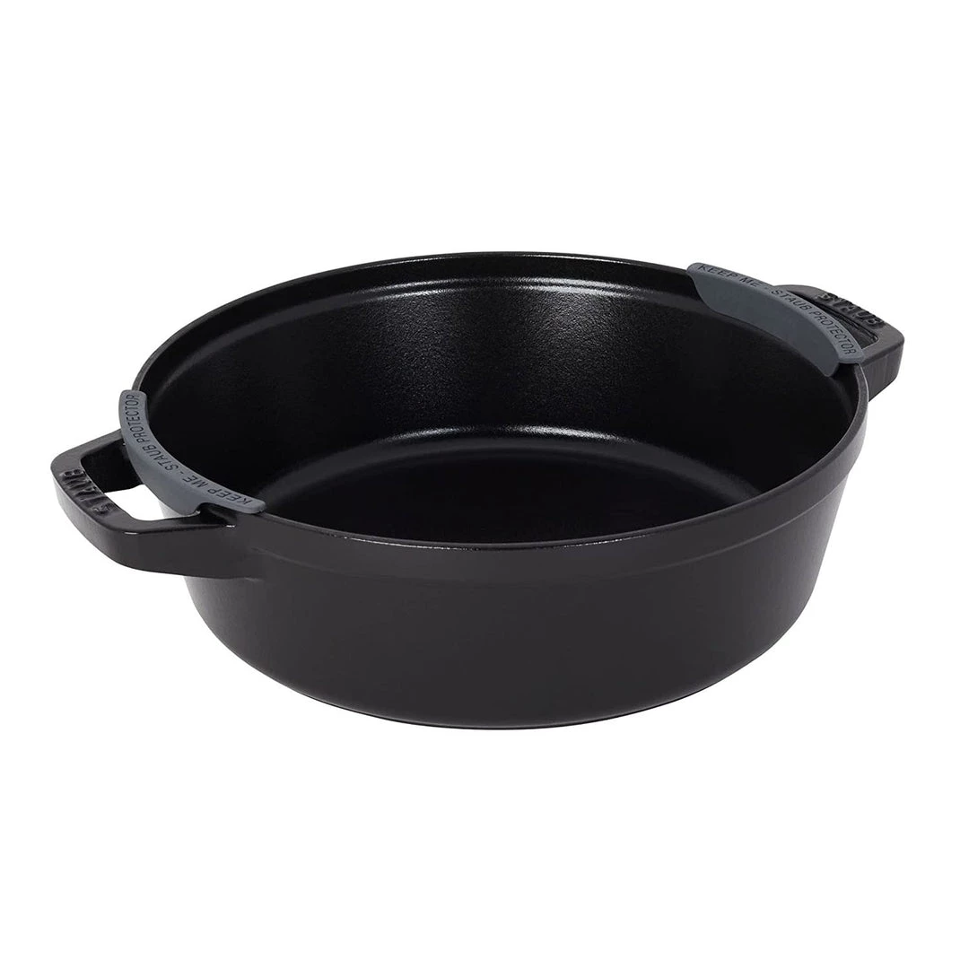 Staub Cast Iron 4-pc Stackable Set - Black 6 Staub Cast Iron 4-pc Stackable Set - Black