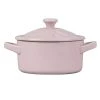Le Creuset 8 Oz. Mini Round Cocotte With Flower Lid - Chiffon Pink COOKWARE