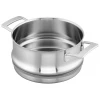 Demeyere Industry 5-Ply 5.5-Quart Stainless Steel Steamer Insert COOKWARE 2 Demeyere Industry 5-Ply 5.5-Quart Stainless Steel Steamer Insert COOKWARE
