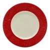 Yedi Classic 6-Piece 8.5" Coffee & Tea Sweater Plates, Red COOKWARE